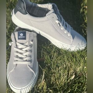 NWOB Women's Sperry Canvas Sneaker SIZE 6.5 Seabed LLT